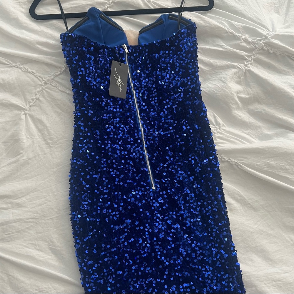 ALGLIST BLUE DRESS - Picture 6 of 6